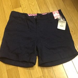 Navy blue shorts